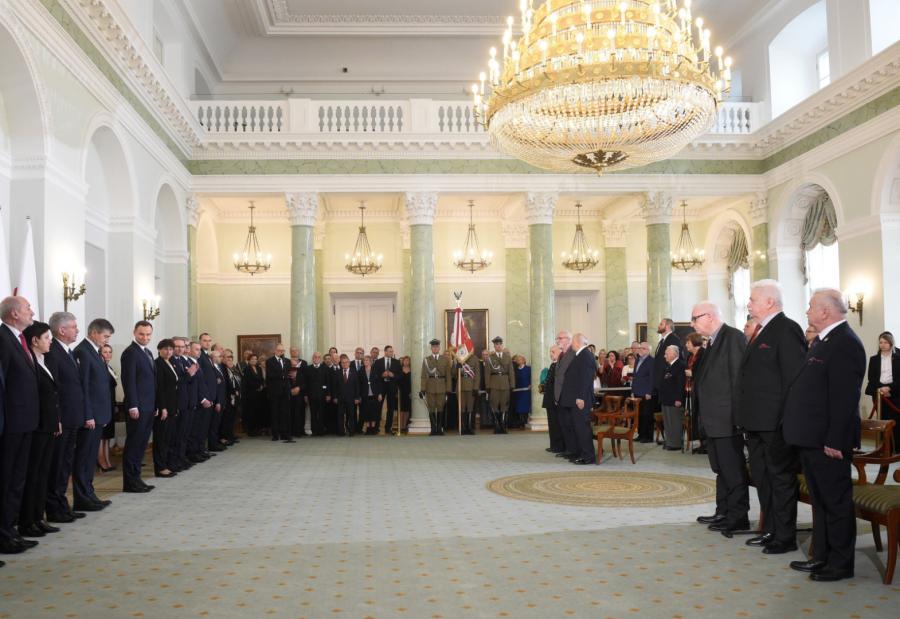 Uroczystość wręczenia odznaczeń