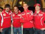 Fernando Alonso, Felipe Massa, Valentino Rossi i Nicky Hayden