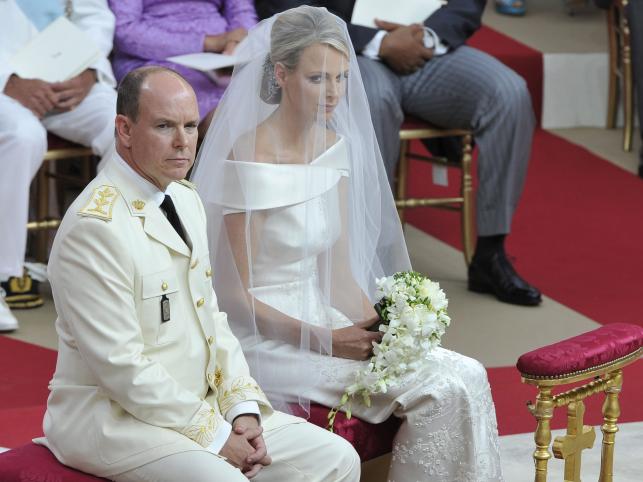 Książę Albert II i Charlene Wittstock