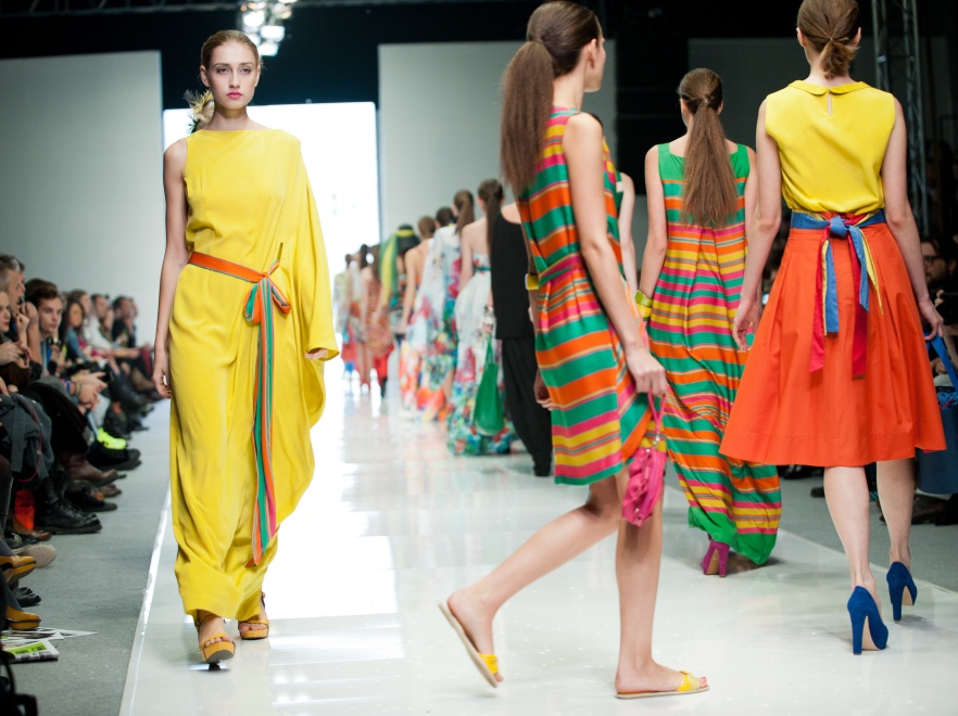 SOLAR - pokaz kolekcji wiosna/lato 2012 na Fashion Week Poland Łódź.