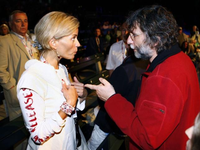 Małgorzata Foremniak i Waldemar Dziki na Top Trendy Festiwal w 2006 roku