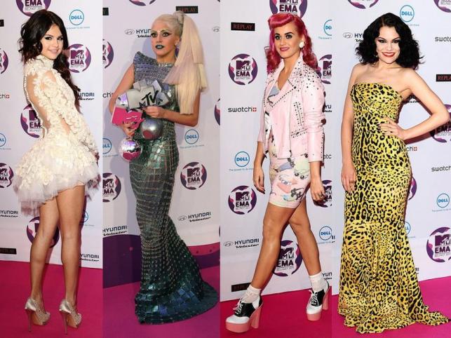 Od piękna do kiczu: dziwaczne kreacje gwiazd na MTV EMA. Zobacz!