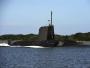 Brytyjski okręt HMS Astute wypływa z amerykańskiej bazy Kings Bay