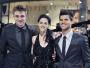 Robert Pattinson, Kristen Stewart i Taylor Lautner w Londynie