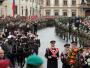Kondukt żałobny odprowadzający Vaclava Havla na Hradczany, gdzie będzie pochowany