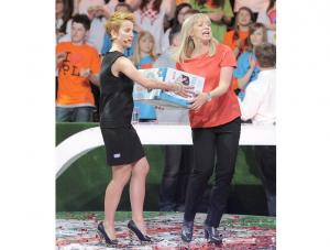 Katrzyna Zielińska i Marzena Rogalska w Kocham Cię Polsko