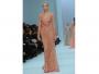 Anja Rubik na pokazie Elie Saab w ramach tygodnia mody haute couture w Paryżu