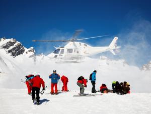 Heliskiing