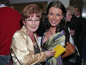 Katarzyna Glinka z mamą Krystyną
