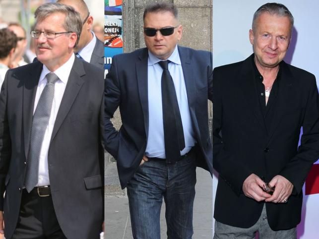 Znani z bronią w ręku