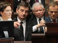 Wymiana spojrzeń w Sejmie. Pobłażanie, złość, wyższość