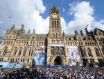 Manchester oszalał na niebiesko