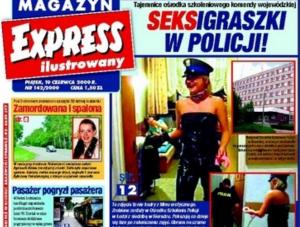Policjanci zamiast się uczyć, kręcą pornole
