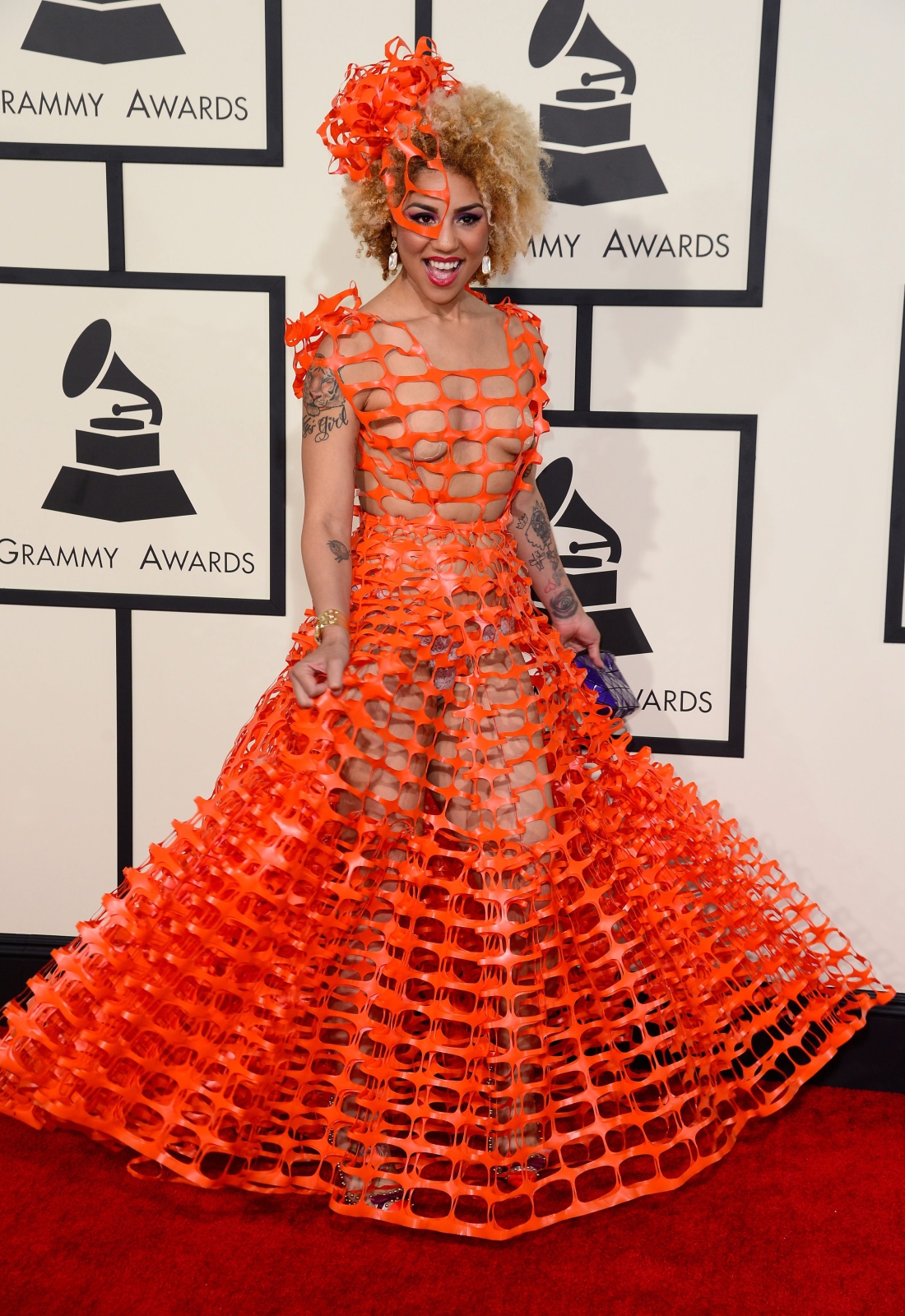 Najbardziej rozebrane gwiazdy na gali Grammy 2015: Joy Villa