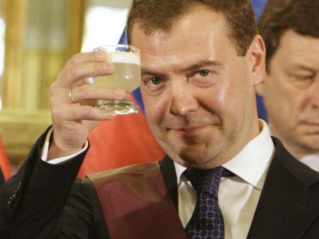 Miedwiediew też jest "Słońcem Peru"