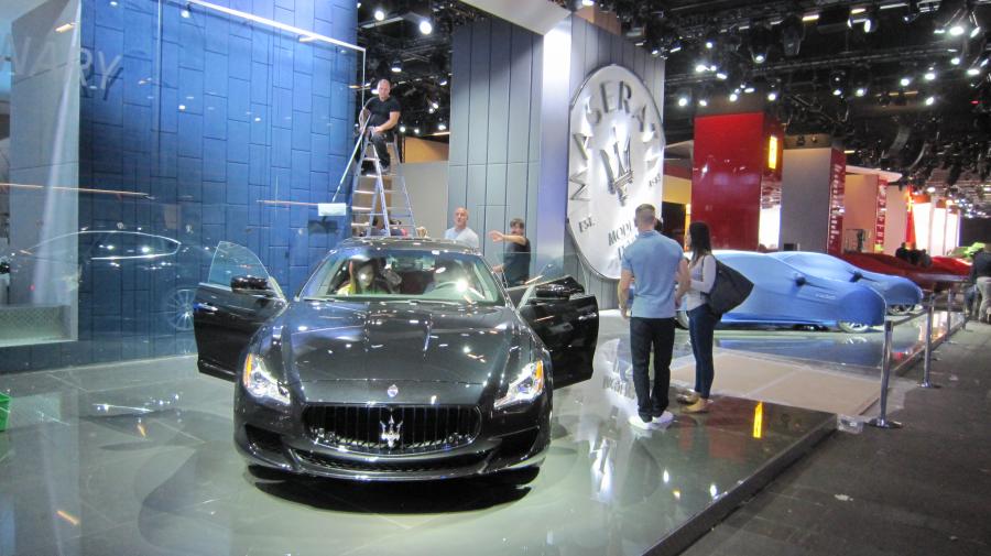 Stoisko Maserati