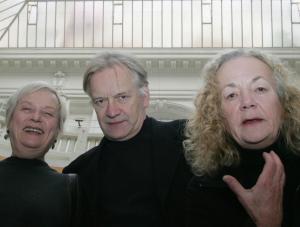 Aktorzy Comedie Francaise: Catherine Hiegel, Catherine Ferran i Andrzej Seweryn