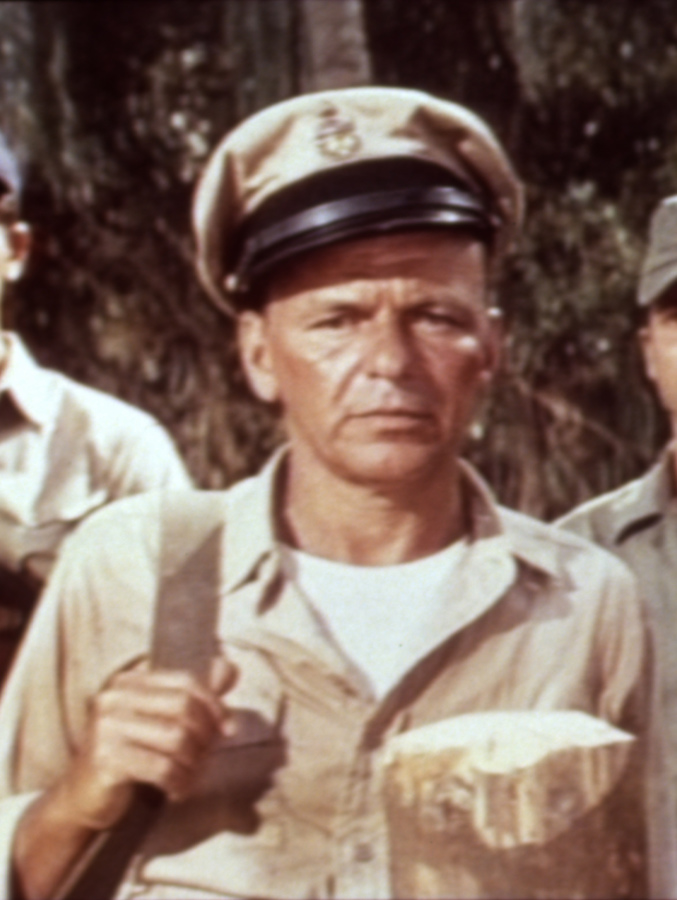 Frank Sinatra w filmie "Najodważniejsi z wrogów"