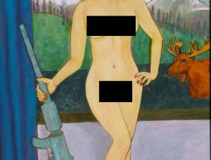 Portret Sarah Palin wzbudził spore zainteresowanie