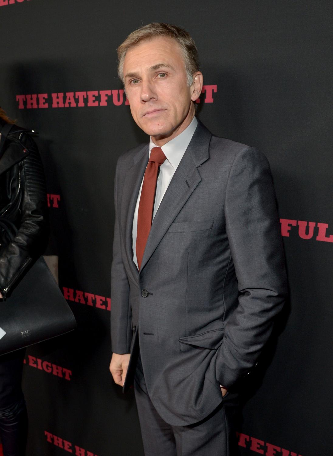 Christoph Waltz na premierze filmu "Nienawistna ósemka"