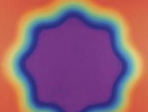 Wojciech Fangor M 39, olej na płótnie, 203 x 203 cm, 1969r