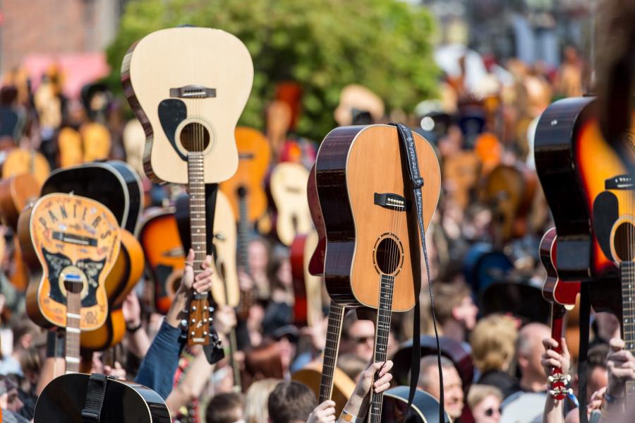 Gitarowy Rekord Guinnessa 2016 we Wrocławiu